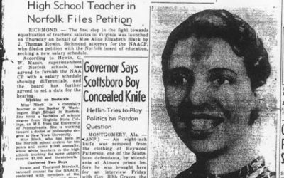 The road to equal educator pay: Alston v. School Board of Norfolk 1940